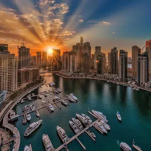 Homestay Luxury With Marina View Close To Jbr And Metro With Shared Kitchen, Dubai